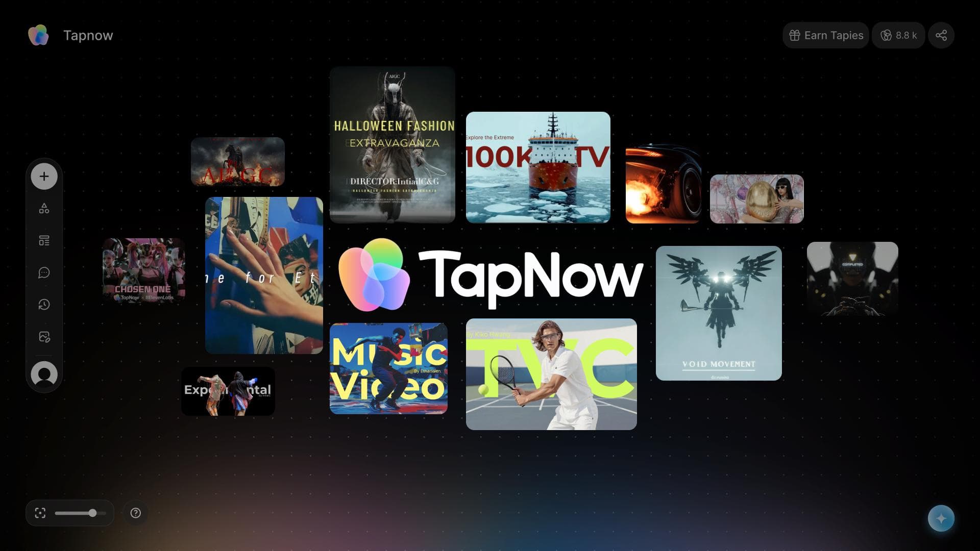 TapNow｜Your Creative OS official product image